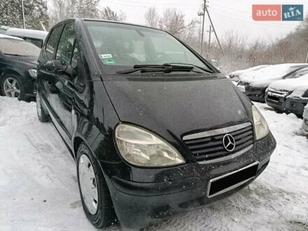 Черный Мерседес А класс, объемом двигателя 1.7 л и пробегом 270 тыс. км за 4300 $, фото 1 на Automoto.ua