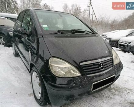 Черный Мерседес А класс, объемом двигателя 1.7 л и пробегом 270 тыс. км за 4300 $, фото 1 на Automoto.ua
