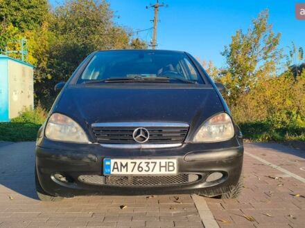 Чорний Мерседес А клас, об'ємом двигуна 1.69 л та пробігом 320 тис. км за 2400 $, фото 1 на Automoto.ua