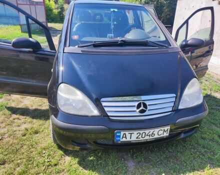 Чорний Мерседес А клас, об'ємом двигуна 1.7 л та пробігом 210 тис. км за 3400 $, фото 1 на Automoto.ua