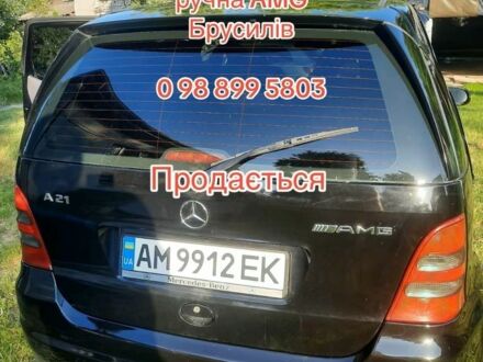 Мерседес А класс 2002 в Брусилове на Automoto.ua Черный Мерседес А класс, объемом двигателя 2.1 л и пробегом 232 тыс. км за 3700 $, фото 1 на Automoto.ua