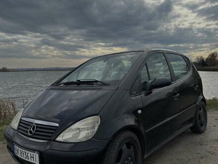 Чорний Мерседес А клас, об'ємом двигуна 1.4 л та пробігом 229 тис. км за 2650 $, фото 1 на Automoto.ua