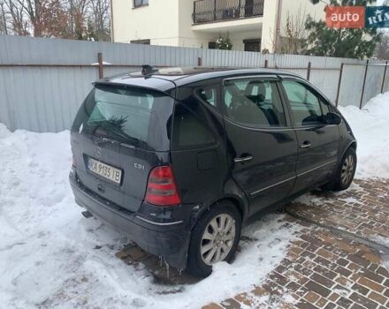 Черный Мерседес А класс, объемом двигателя 1.7 л и пробегом 220 тыс. км за 4000 $, фото 1 на Automoto.ua