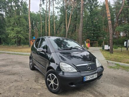 Черный Мерседес А класс, объемом двигателя 1.7 л и пробегом 268 тыс. км за 3376 $, фото 1 на Automoto.ua