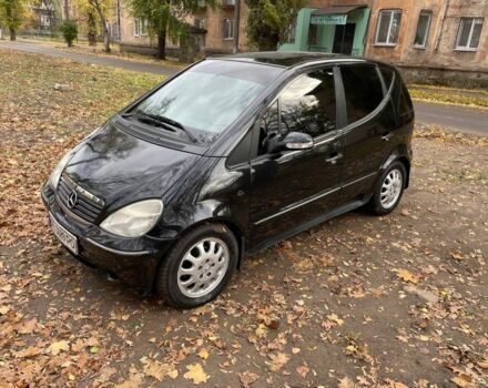 Чорний Мерседес А клас, об'ємом двигуна 1.4 л та пробігом 200 тис. км за 3950 $, фото 1 на Automoto.ua