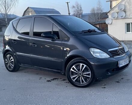 Черный Мерседес А класс, объемом двигателя 1.7 л и пробегом 250 тыс. км за 2700 $, фото 1 на Automoto.ua