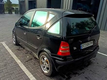 Чорний Мерседес А клас, об'ємом двигуна 1.6 л та пробігом 240 тис. км за 3600 $, фото 1 на Automoto.ua