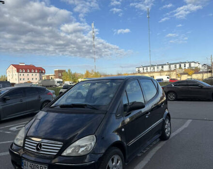 Чорний Мерседес А клас, об'ємом двигуна 1.6 л та пробігом 255 тис. км за 4400 $, фото 1 на Automoto.ua
