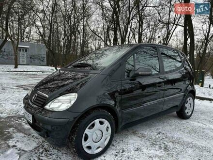 Черный Мерседес А класс, объемом двигателя 1.69 л и пробегом 276 тыс. км за 3850 $, фото 1 на Automoto.ua