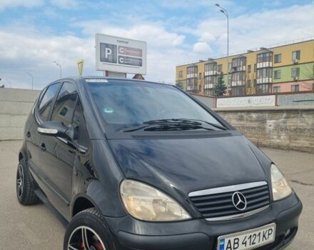 Черный Мерседес А класс, объемом двигателя 1.7 л и пробегом 276 тыс. км за 4450 $, фото 1 на Automoto.ua