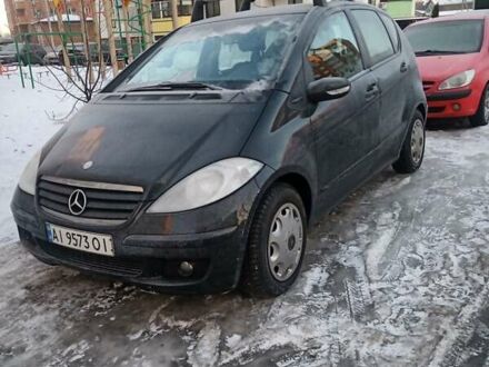 Чорний Мерседес А клас, об'ємом двигуна 1.99 л та пробігом 192 тис. км за 4900 $, фото 1 на Automoto.ua