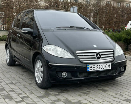 Черный Мерседес А класс, объемом двигателя 1.5 л и пробегом 181 тыс. км за 5999 $, фото 1 на Automoto.ua