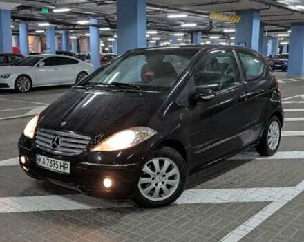 Черный Мерседес А класс, объемом двигателя 1.99 л и пробегом 270 тыс. км за 5200 $, фото 1 на Automoto.ua