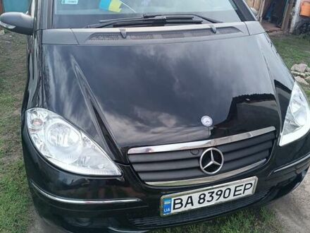 Черный Мерседес А класс, объемом двигателя 1.99 л и пробегом 312 тыс. км за 5500 $, фото 1 на Automoto.ua