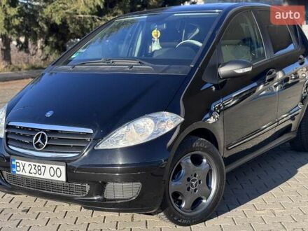 Черный Мерседес А класс, объемом двигателя 1.5 л и пробегом 122 тыс. км за 4800 $, фото 1 на Automoto.ua