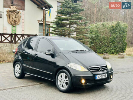 Чорний Мерседес А клас, об'ємом двигуна 2 л та пробігом 365 тис. км за 5350 $, фото 1 на Automoto.ua