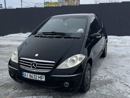 Черный Мерседес А класс, объемом двигателя 1.99 л и пробегом 339 тыс. км за 5300 $, фото 1 на Automoto.ua