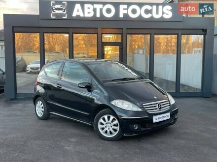 Черный Мерседес А класс, объемом двигателя 1.99 л и пробегом 276 тыс. км за 5490 $, фото 1 на Automoto.ua