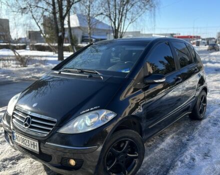 Черный Мерседес А класс, объемом двигателя 1.7 л и пробегом 290 тыс. км за 3650 $, фото 1 на Automoto.ua