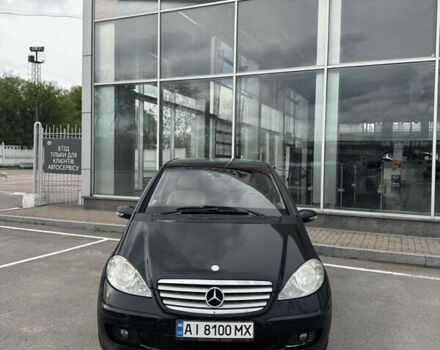 Чорний Мерседес А клас, об'ємом двигуна 2 л та пробігом 200 тис. км за 6500 $, фото 1 на Automoto.ua