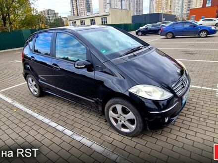 Черный Мерседес А класс, объемом двигателя 2 л и пробегом 197 тыс. км за 5800 $, фото 1 на Automoto.ua