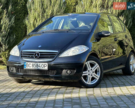 Чорний Мерседес А клас, об'ємом двигуна 2 л та пробігом 242 тис. км за 6500 $, фото 1 на Automoto.ua