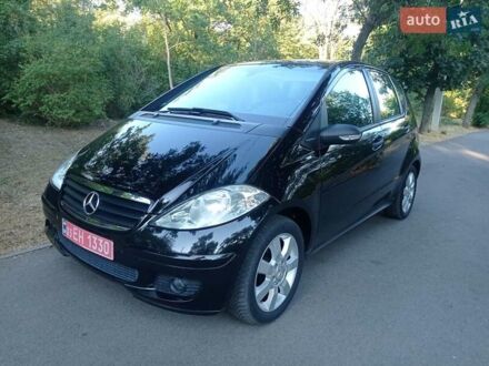 Мерседес А клас 2007 у Кропивницькому (Кіровограді) на Automoto.ua Чорний Мерседес А клас, об'ємом двигуна 1.7 л та пробігом 210 тис. км за 5999 $, фото 1 на Automoto.ua