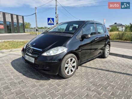 Мерседес А класс 2007 в Белой Церкве на Automoto.ua Черный Мерседес А класс, объемом двигателя 1.5 л и пробегом 160 тыс. км за 5000 $, фото 1 на Automoto.ua