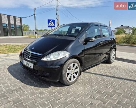 Мерседес А класс 2007 в Белой Церкве на Automoto.ua Черный Мерседес А класс, объемом двигателя 1.5 л и пробегом 160 тыс. км за 5000 $, фото 1 на Automoto.ua