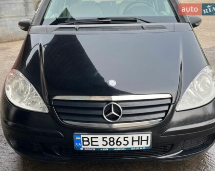 Черный Мерседес А класс, объемом двигателя 1.5 л и пробегом 240 тыс. км за 5300 $, фото 1 на Automoto.ua