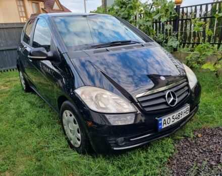 Чорний Мерседес А клас, об'ємом двигуна 1.5 л та пробігом 220 тис. км за 4800 $, фото 1 на Automoto.ua