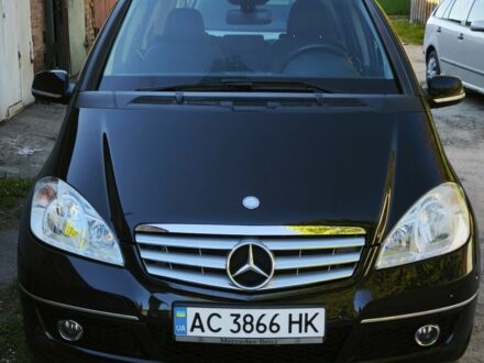 Мерседес А клас 2009 у Луцьку на Automoto.ua Чорний Мерседес А клас, об'ємом двигуна 1.5 л та пробігом 171 тис. км за 6500 $, фото 1 на Automoto.ua