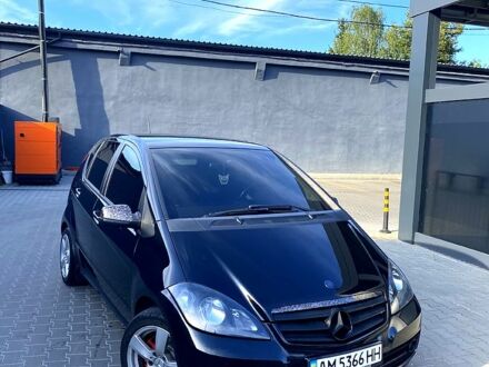 Чорний Мерседес А клас, об'ємом двигуна 2 л та пробігом 312 тис. км за 6900 $, фото 1 на Automoto.ua