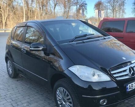 Черный Мерседес А класс, объемом двигателя 1.7 л и пробегом 109 тыс. км за 7300 $, фото 1 на Automoto.ua