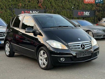 Черный Мерседес А класс, объемом двигателя 2 л и пробегом 228 тыс. км за 6500 $, фото 1 на Automoto.ua