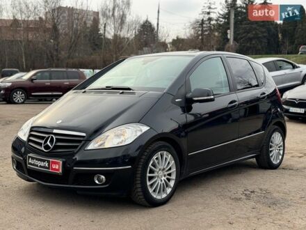Черный Мерседес А класс, объемом двигателя 1.5 л и пробегом 237 тыс. км за 7790 $, фото 1 на Automoto.ua