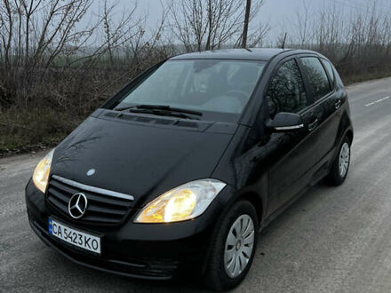 Черный Мерседес А класс, объемом двигателя 1.7 л и пробегом 91 тыс. км за 6700 $, фото 1 на Automoto.ua