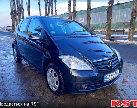 Чорний Мерседес А клас, об'ємом двигуна 2 л та пробігом 202 тис. км за 6500 $, фото 1 на Automoto.ua