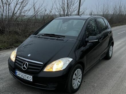 Черный Мерседес А класс, объемом двигателя 1.7 л и пробегом 91 тыс. км за 6400 $, фото 1 на Automoto.ua