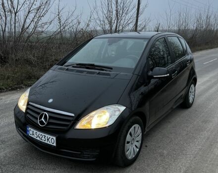 Черный Мерседес А класс, объемом двигателя 1.7 л и пробегом 91 тыс. км за 6400 $, фото 1 на Automoto.ua