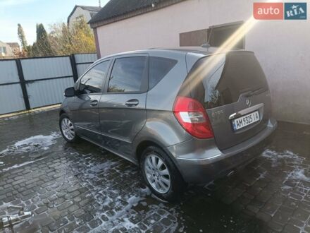 Чорний Мерседес А клас, об'ємом двигуна 2 л та пробігом 208 тис. км за 7900 $, фото 1 на Automoto.ua
