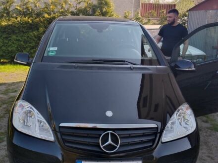Чорний Мерседес А клас, об'ємом двигуна 2 л та пробігом 170 тис. км за 6900 $, фото 1 на Automoto.ua