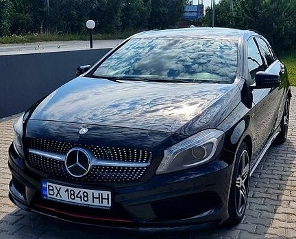 Чорний Мерседес А клас, об'ємом двигуна 2 л та пробігом 96 тис. км за 19500 $, фото 1 на Automoto.ua