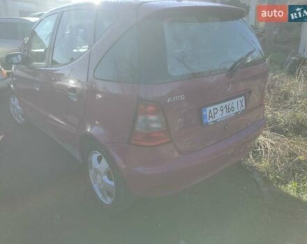 Фиолетовый Мерседес А класс, объемом двигателя 1.6 л и пробегом 175 тыс. км за 3000 $, фото 3 на Automoto.ua