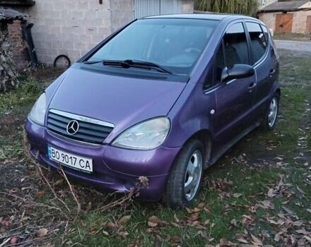 Мерседес А класс 1999 в Горохов на Automoto.ua Фиолетовый Мерседес А класс, объемом двигателя 1.6 л и пробегом 340 тыс. км за 2400 $, фото 2 на Automoto.ua