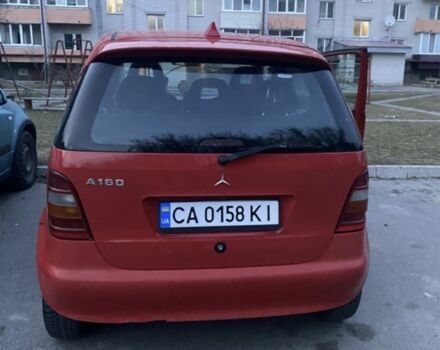 Червоний Мерседес А клас, об'ємом двигуна 1.6 л та пробігом 200 тис. км за 2550 $, фото 3 на Automoto.ua