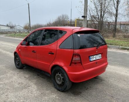 Червоний Мерседес А клас, об'ємом двигуна 1.6 л та пробігом 200 тис. км за 1200 $, фото 3 на Automoto.ua