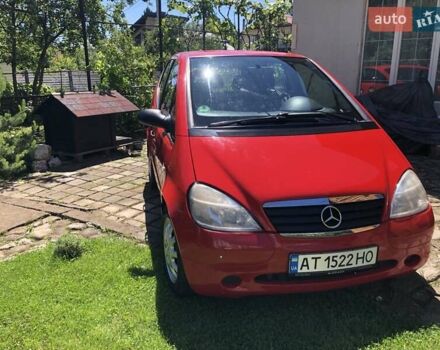 Красный Мерседес А класс, объемом двигателя 1.4 л и пробегом 130 тыс. км за 4300 $, фото 6 на Automoto.ua