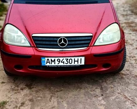 Червоний Мерседес А клас, об'ємом двигуна 1.7 л та пробігом 240 тис. км за 3450 $, фото 6 на Automoto.ua