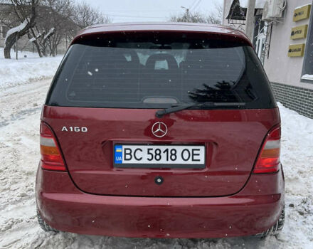 Красный Мерседес А класс, объемом двигателя 1.6 л и пробегом 248 тыс. км за 4200 $, фото 12 на Automoto.ua